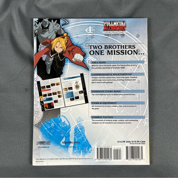 Fullmetal Alchemist And The Broken Angel | Brady Games Strategy Guide | PS2 - Picture 2 of 4